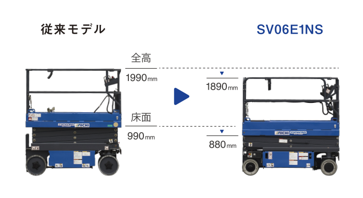 スカイタワー SV06E1NS ｜ 株式会社アイチコーポレーション 公式サイト