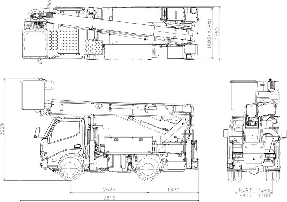 スカイマスター SH15C1FS NARROW 2.0tシャシモデル ｜ 株式会社アイチ